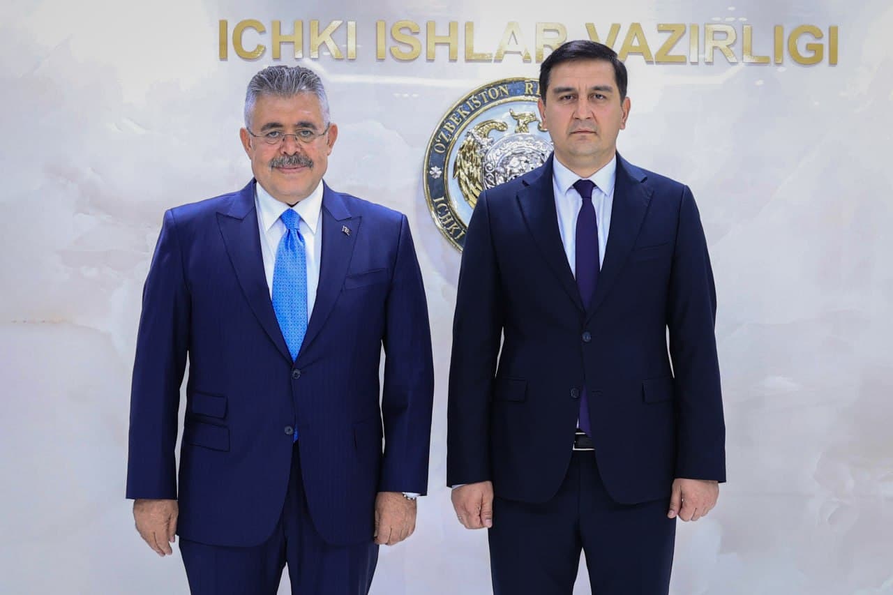 A delegation led by Veysal Tipioğlu, Chair of the Turkish Grand National Assembly's Security and Intelligence Committee, visited the Ministry of Internal Affairs of the Republic of Uzbekistan.