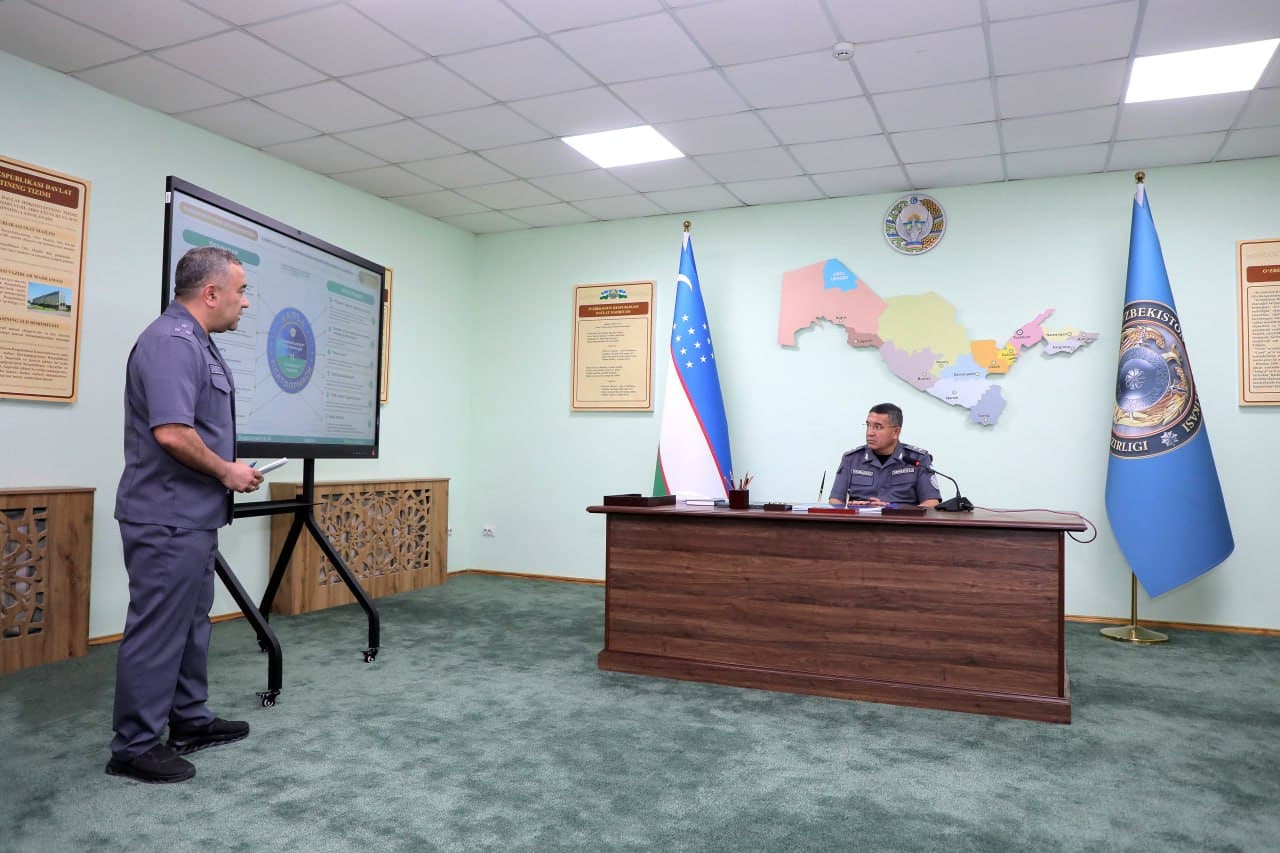 IIV Qorovul qoʻshinlarida xizmat faoliyatini takomillashtirish hamda raqamli transformatsiya boʻyicha ustuvor vazifalar belgilab berildi