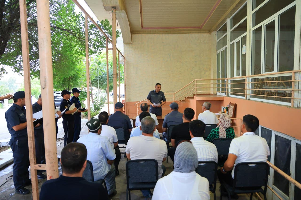 Namangan shahri mahallalarida jinoyatchilikning oldini olish borasidagi ishlar oʻrganildi
