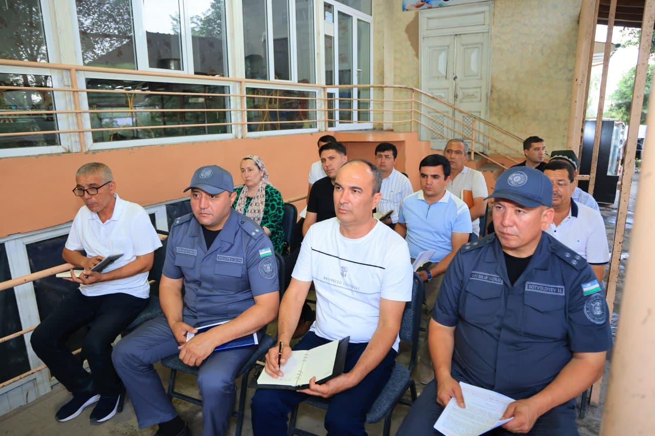 Namangan shahri mahallalarida jinoyatchilikning oldini olish borasidagi ishlar oʻrganildi