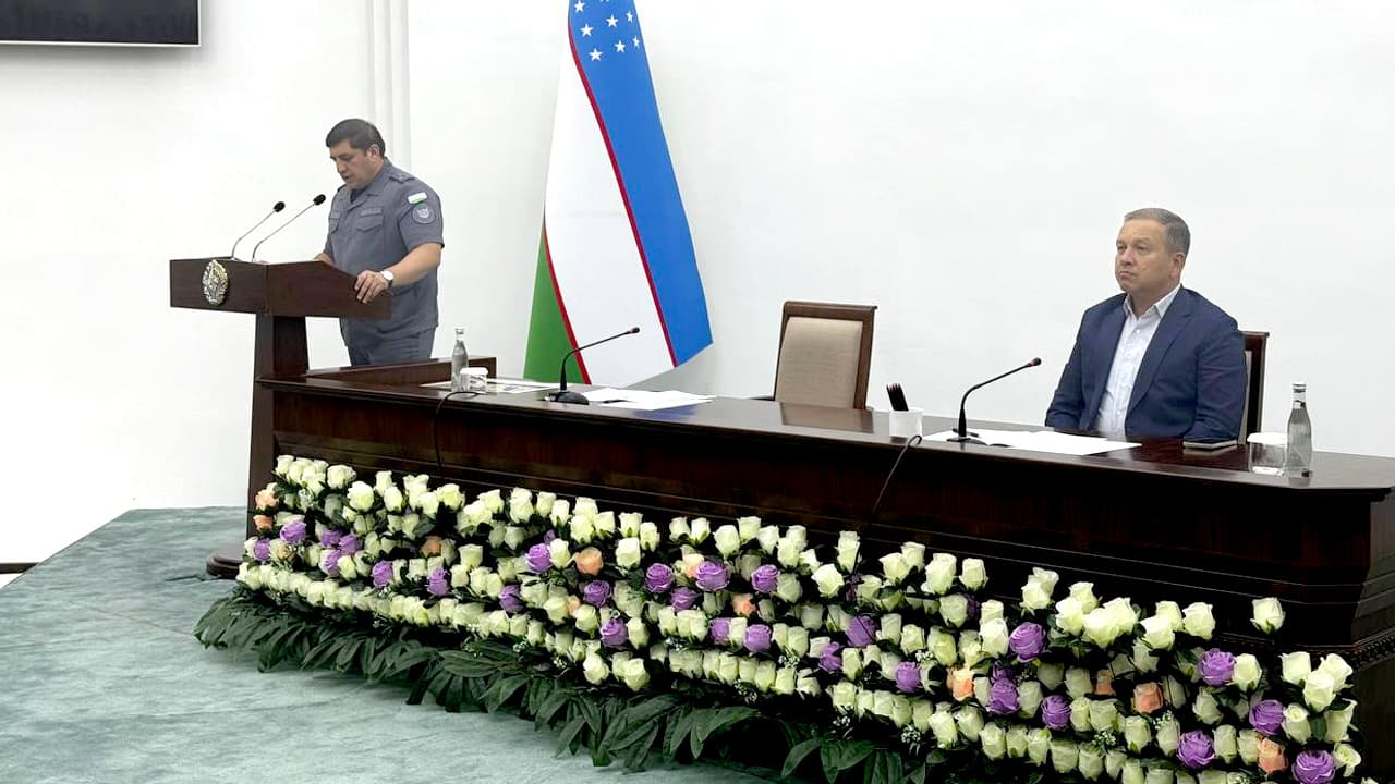 IIV rahbariyati Navoiy viloyatida yoʻl-transport hodisalarining oldini olish maqsadida amalga oshirilayotgan ishlar yuzasidan oʻrganish olib bordi