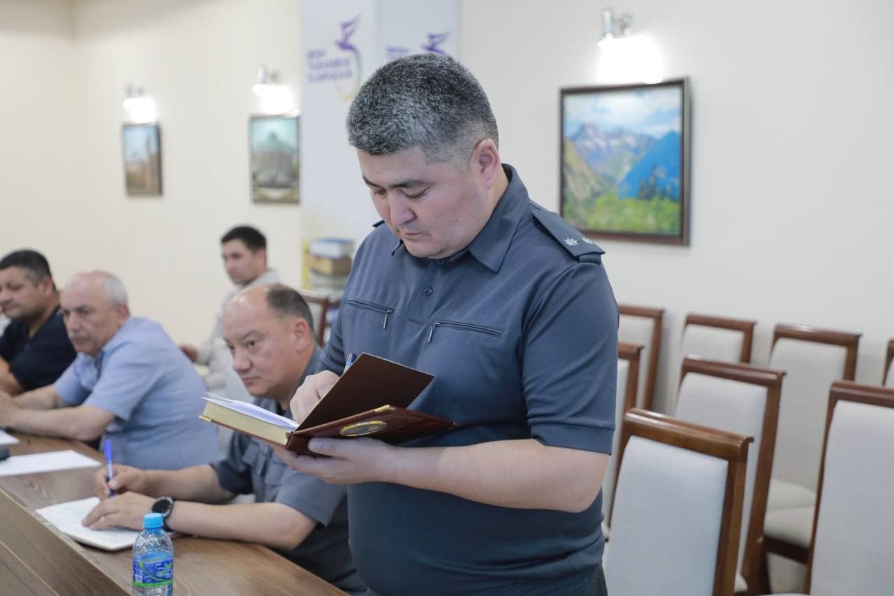 Navoiy viloyatida IIV JXD YHXX rahbarining sayyor qabuli boʻlib oʻtdi