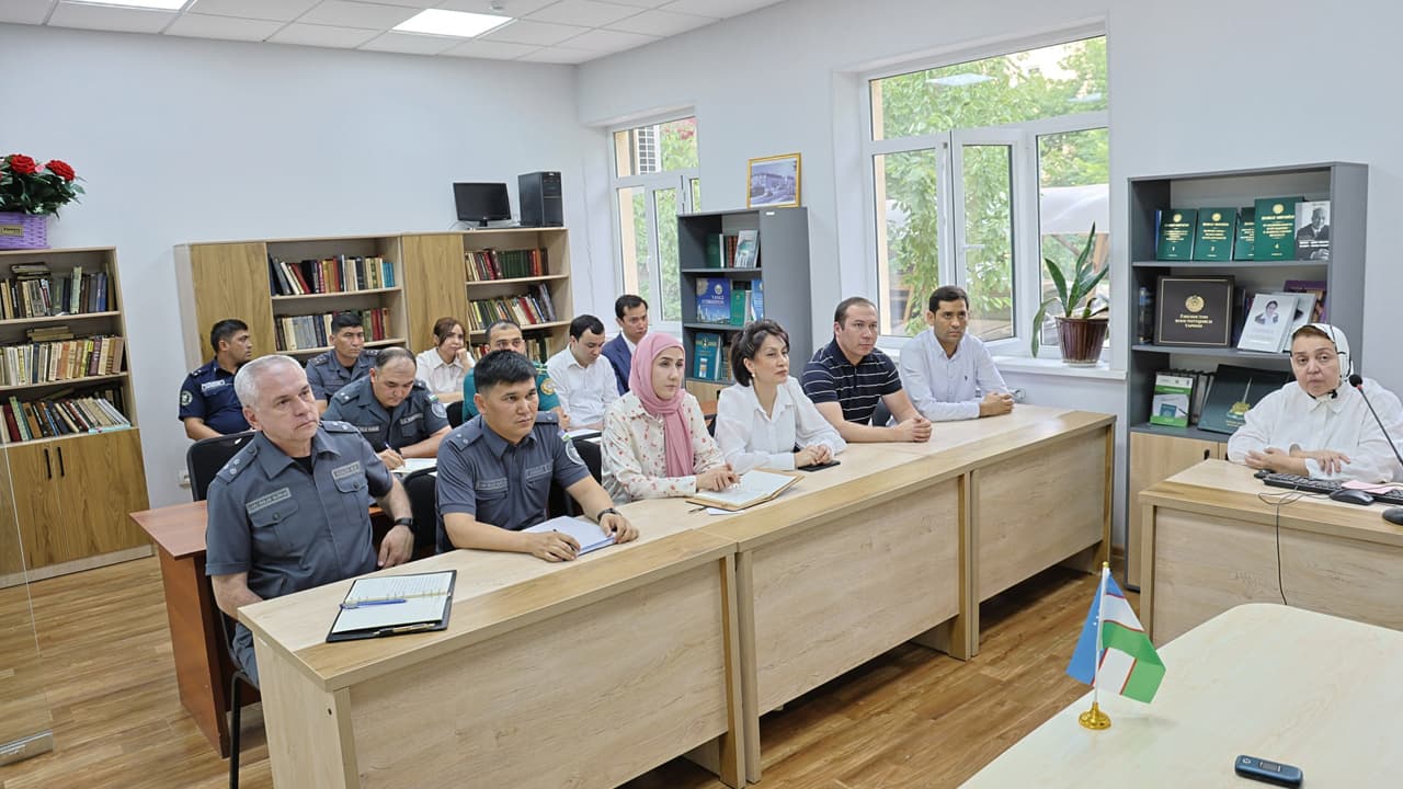 IIV Akademiyasi rahbariyati tomonidan Shayxontohur tumani mahallalarida “poytaxt tajribasi” ijrosi oʻrganildi