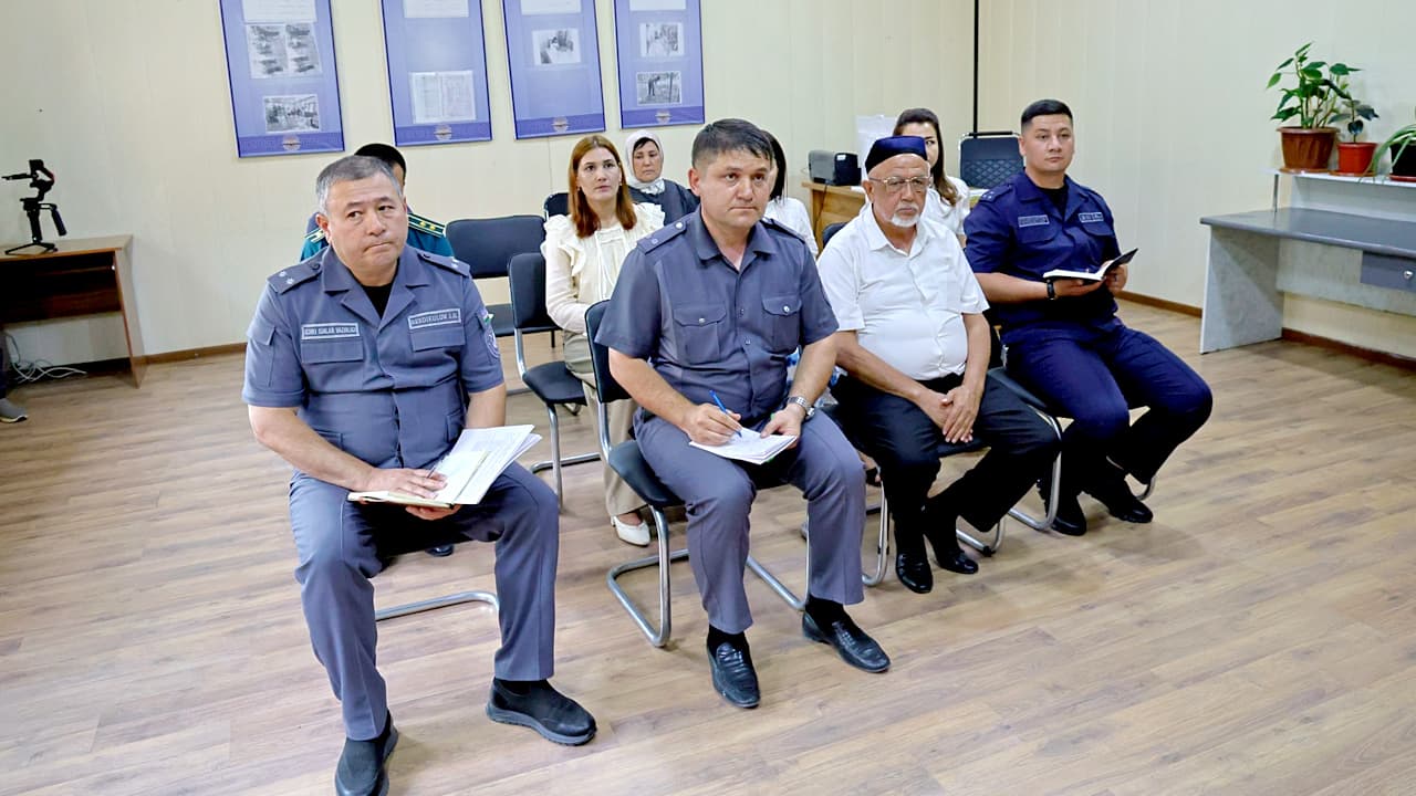 IIV Akademiyasi rahbariyati tomonidan Shayxontohur tumani mahallalarida “poytaxt tajribasi” ijrosi oʻrganildi