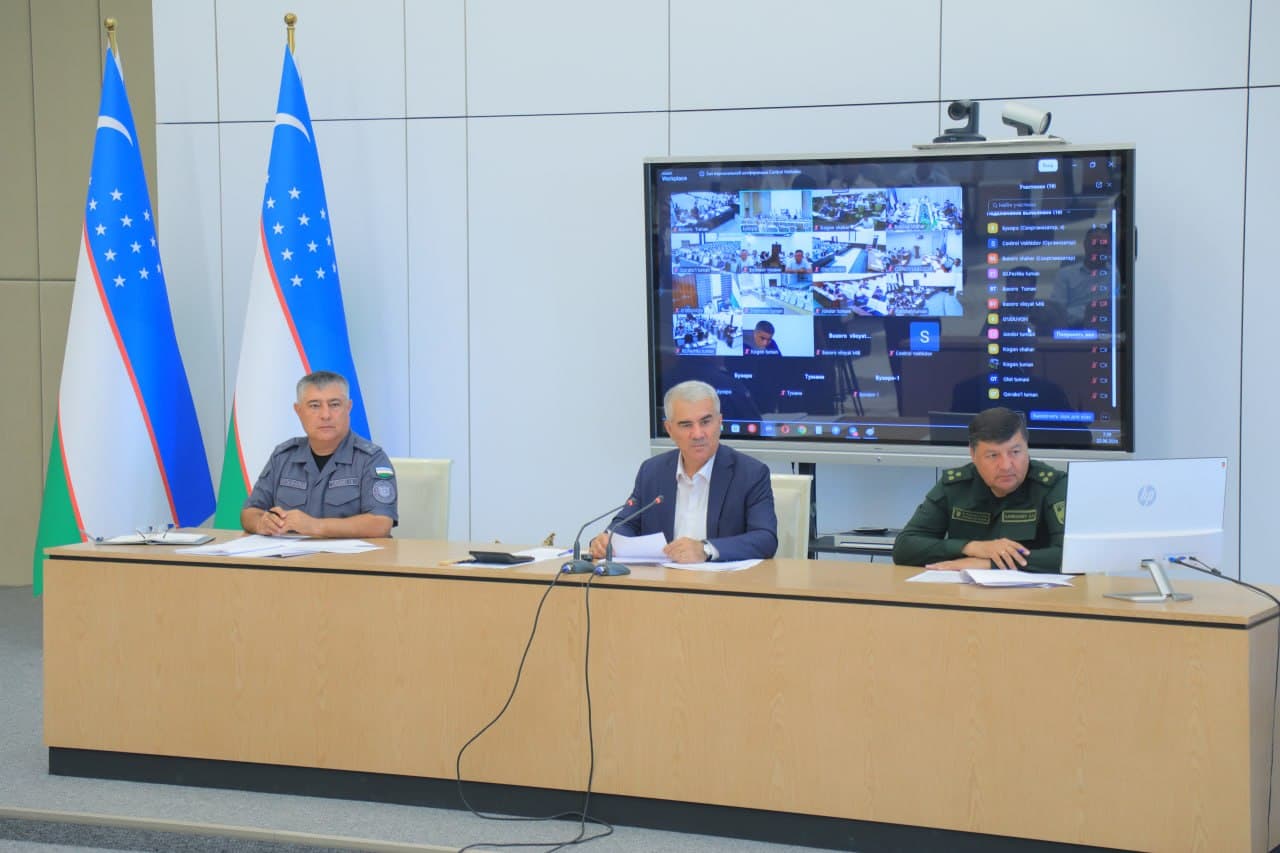В Бухарской области состоялось критическое совещание по раннему предупреждению киберпреступлений