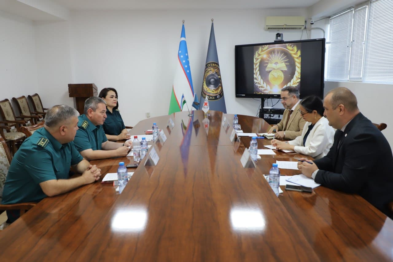 IIV Malaka oshirish institutida Xalqaro Qizil Xoch qoʻmitasi delegatsiyasi bilan hamkorlik istiqbollari muhokama qilindi