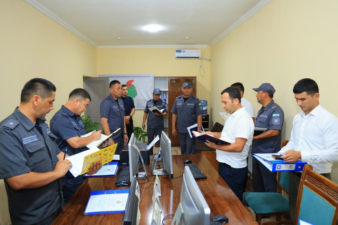 The Working Group led by the head of the DIA of Namangan region continued a comprehensive review in Uchkurgan district