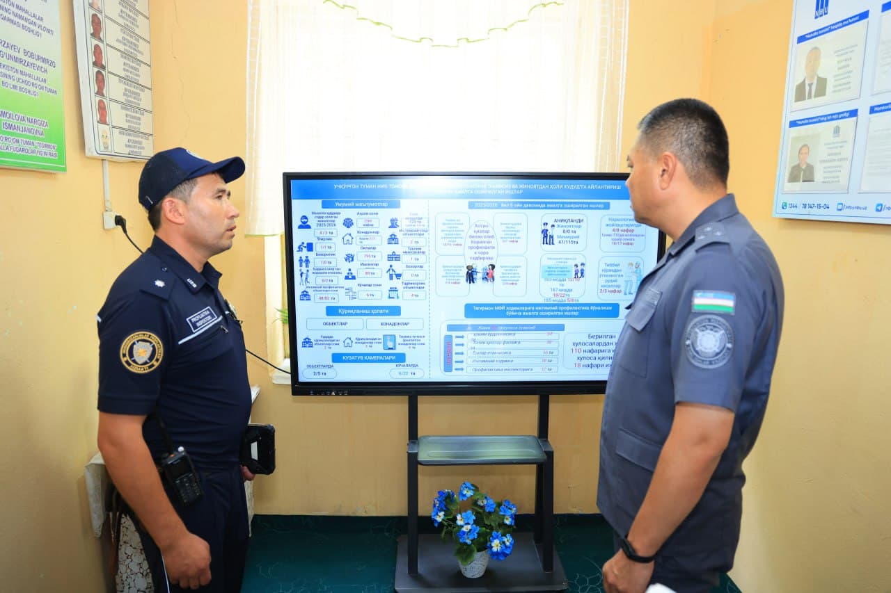 The Working Group led by the head of the DIA of Namangan region continued a comprehensive review in Uchkurgan district