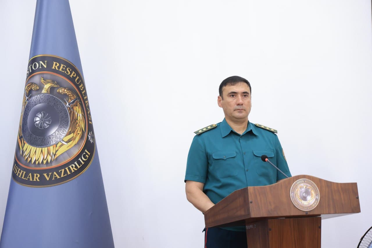 Ichki ishlar vazirining birinchi oʻrinbosari boshchiligida Buxoro viloyati IIBda joriy yilning 6 oylik yakunlariga bagʻishlangan muhokama yigʻilishi oʻtkazildi
