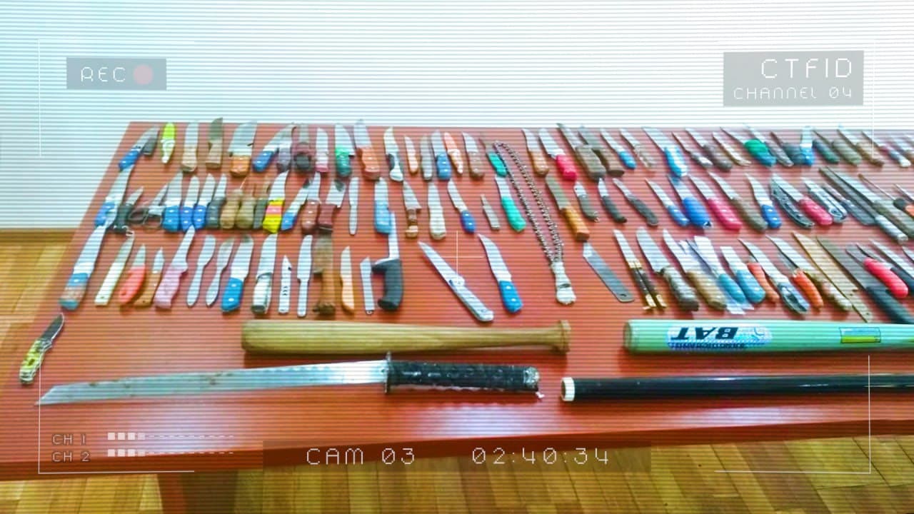 В Ташкентской области в рамках оперативно-профилактических мероприятий "Безопасная и здоровая страна" выявлено 389 фактов ношения холодного оружия