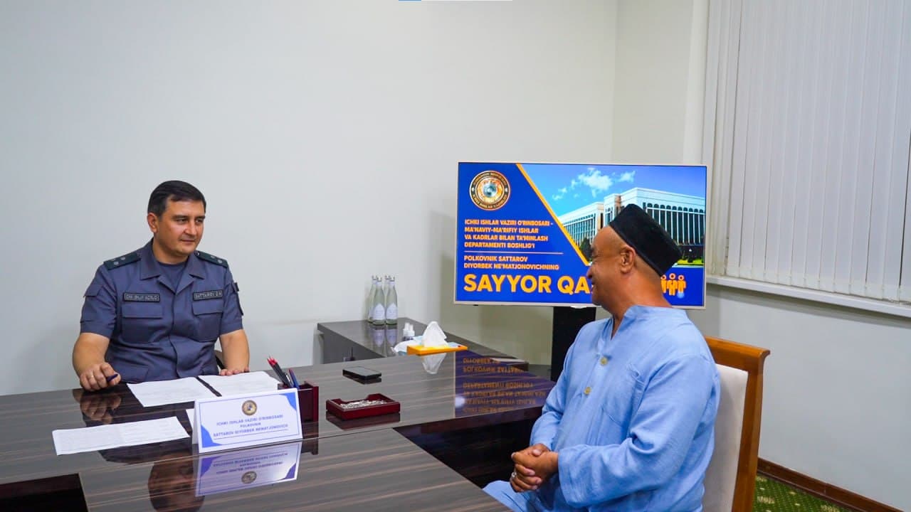 The working group of the MIA held a mobile reception and reviewed service activities in Kashkadarya region