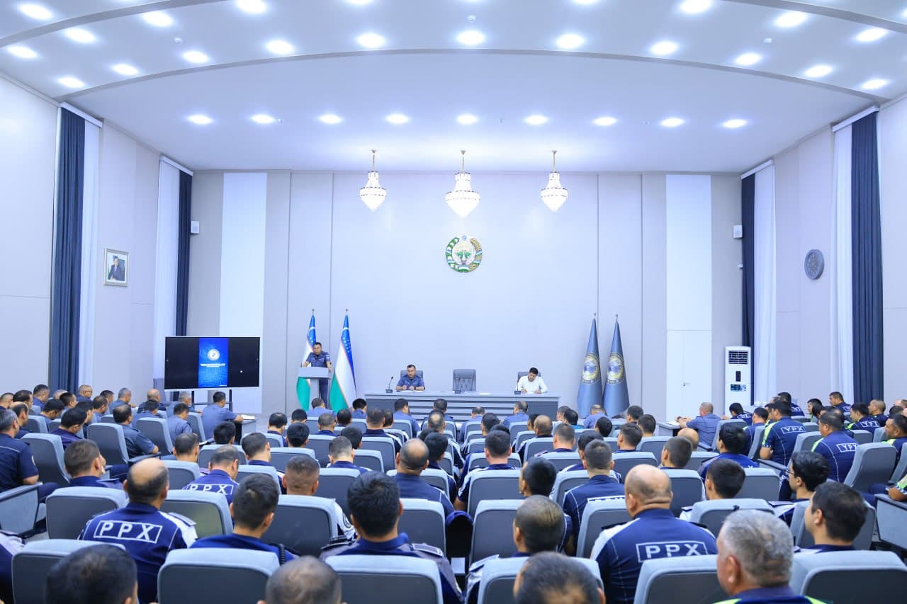 Namangan viloyati IIB rahbariyati tomonidan profilaktika inspektorlari va saf boʻlinmalari xodimlari uchun navbatdagi oʻquv mashgʻuloti oʻtkazildi