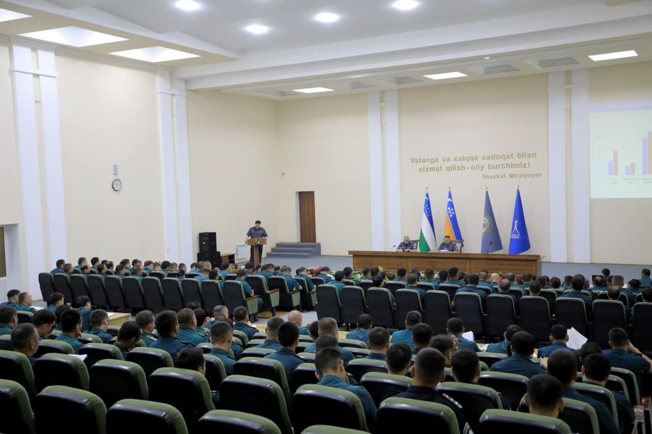 The Ministry of Internal Affairs of the Republic of Karakalpakstan reviews the performance of the first half of the year