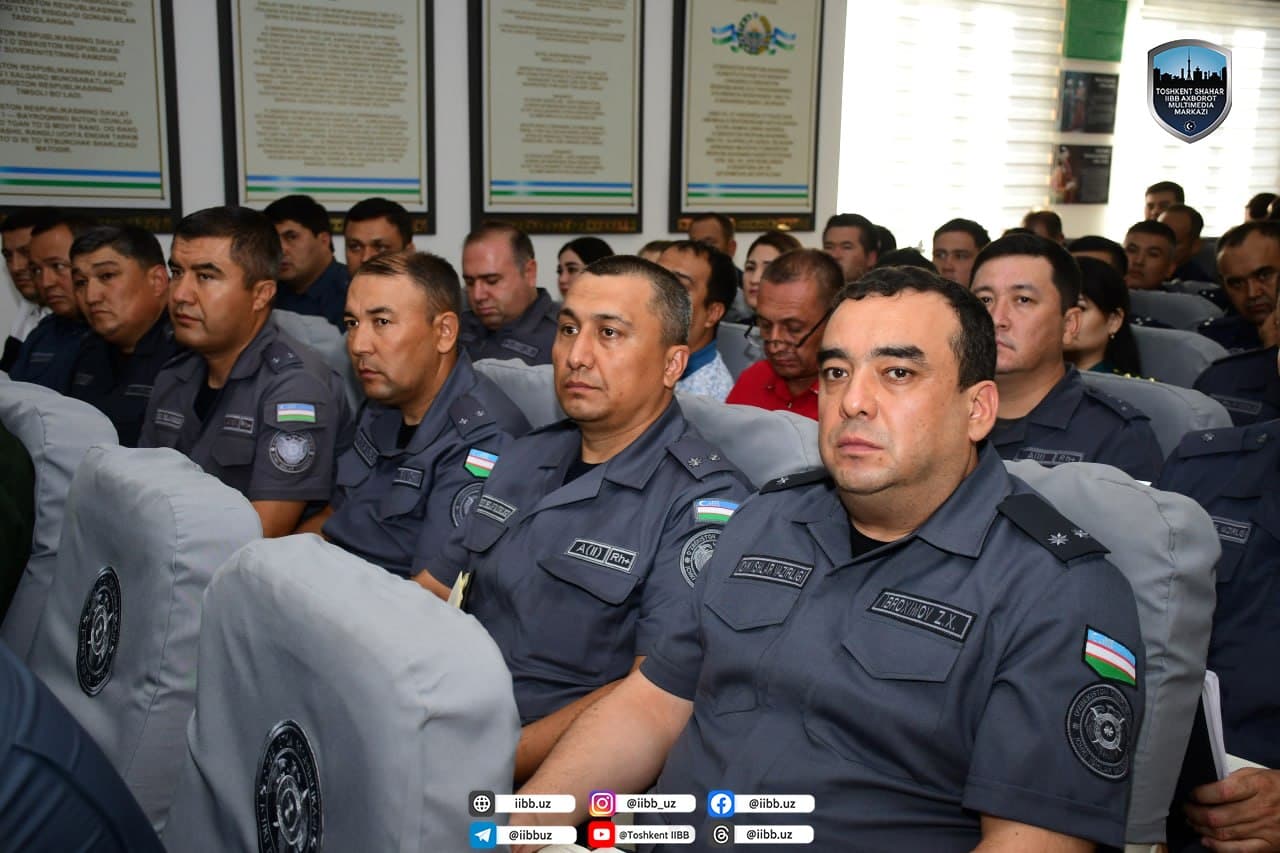 Toshkent shahar IIBB rahbariyati tomonidan Sergeli va Yangihayot tumanlarida “Xavfsiz va sogʻlom yurt” oyligi doirasida amalga oshirilayotgan tadbirlar tanqidiy muhokama qilindi