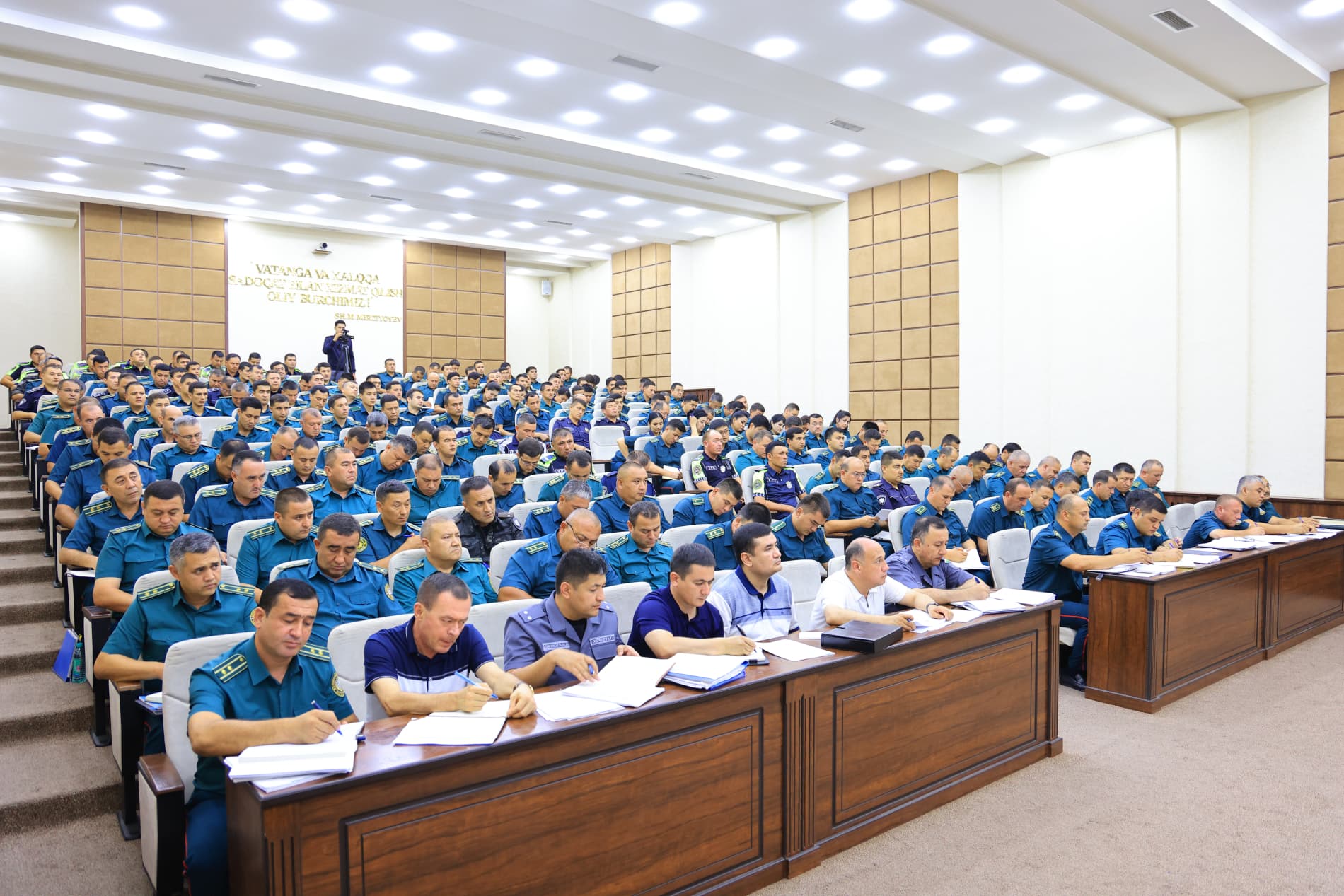 The MIA Leadership reviewed the activities in Namangan region and held a critical meeting