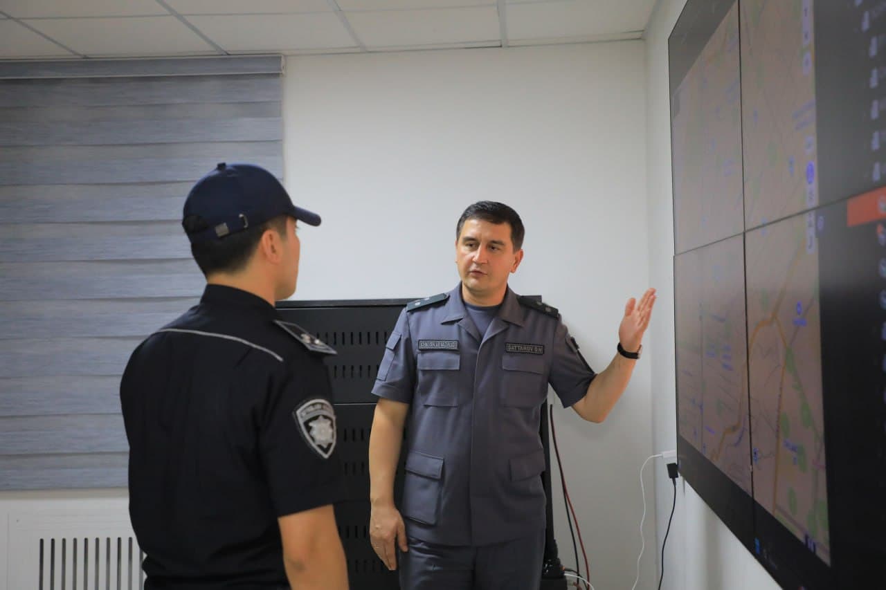 ИИВ раҳбарияти томонидан пойтахтда тунги хизмат фаолияти ўрганилди