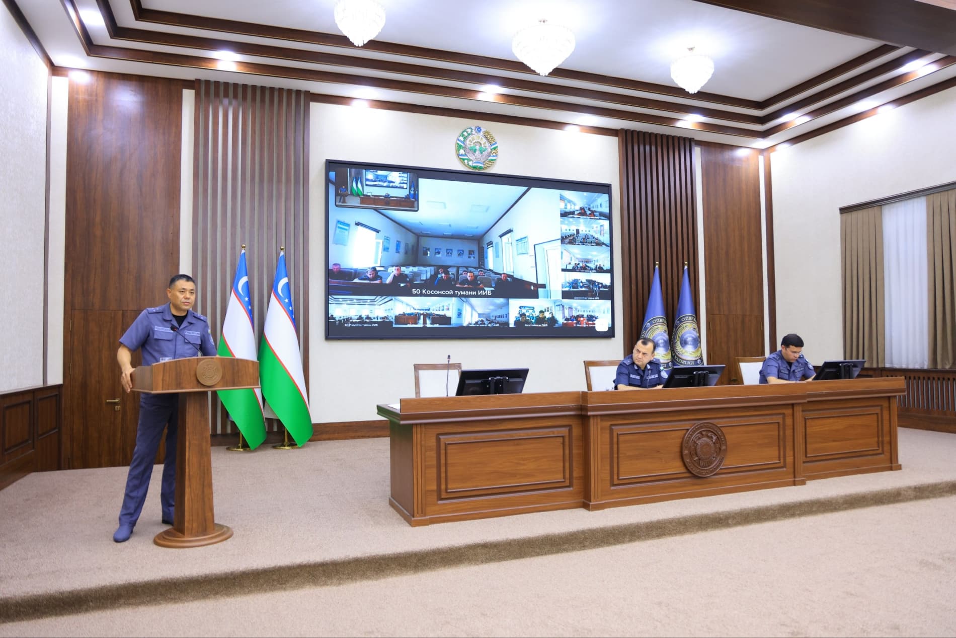 The MIA Leadership reviewed the activities in Namangan region and held a critical meeting