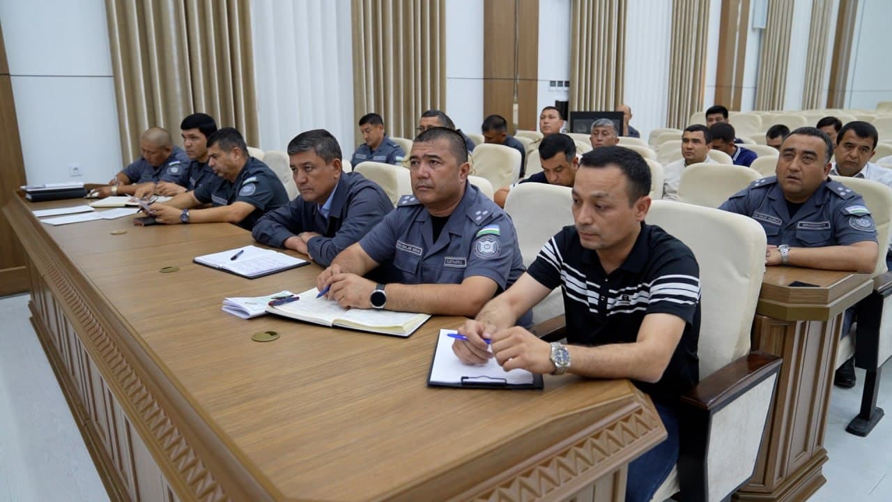 The DIA of the Kashkadarya region discussed security measures for higher education admissions