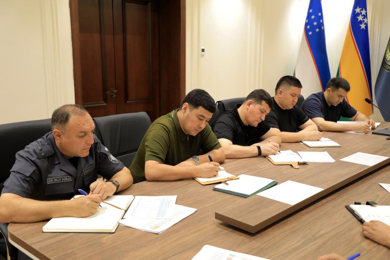 Қорақалпоғистон Республикаси ИИВда “Хавфсиз ва соғлом юрт” тезкор-профилактик тадбири доирасида амалга оширилган ишлар муҳокама қилинди