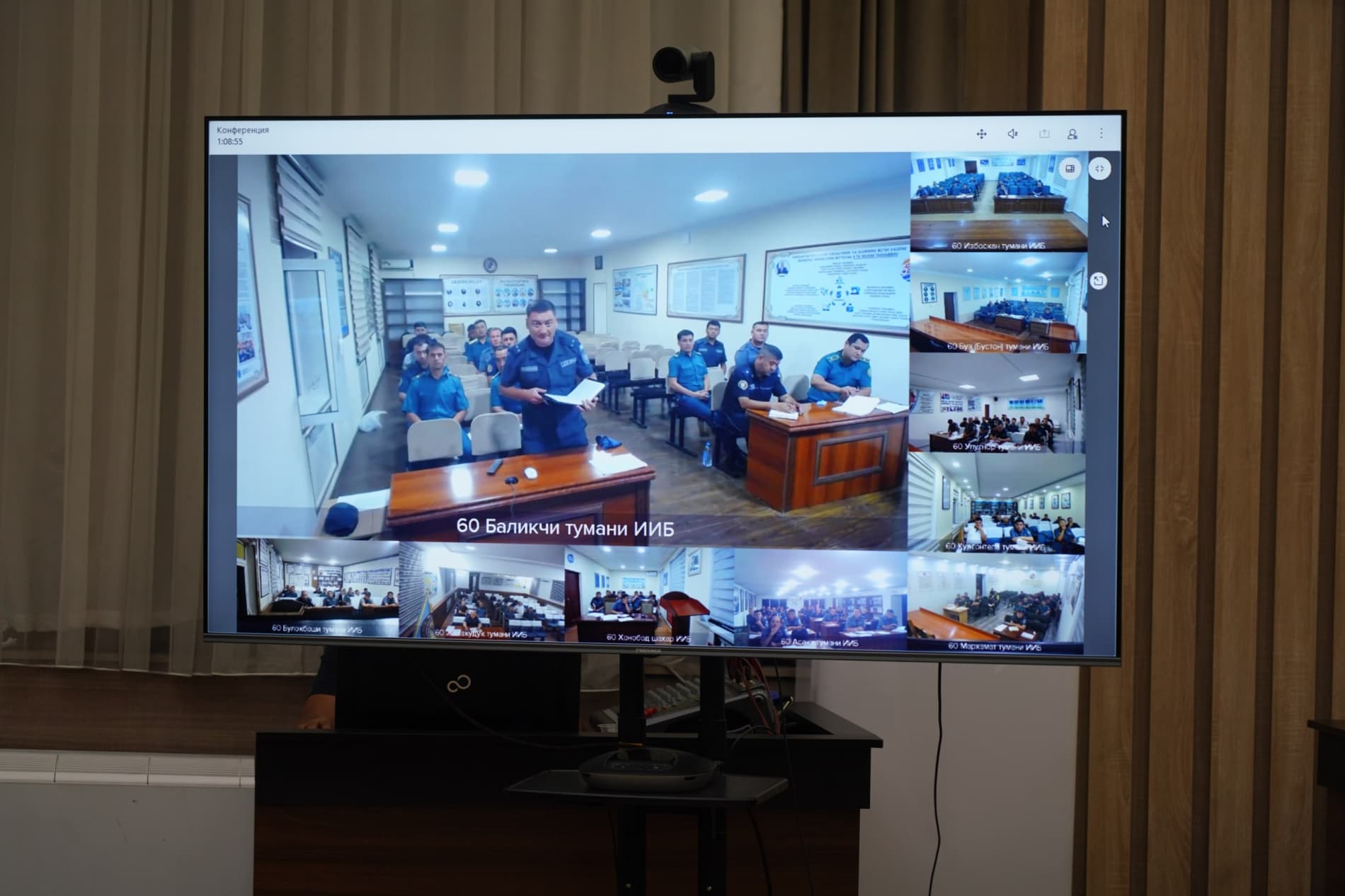 A review was conducted in Andijan region as part of the "Safe and Healthy Country" and "Month of Compliance and Spiritual Culture"