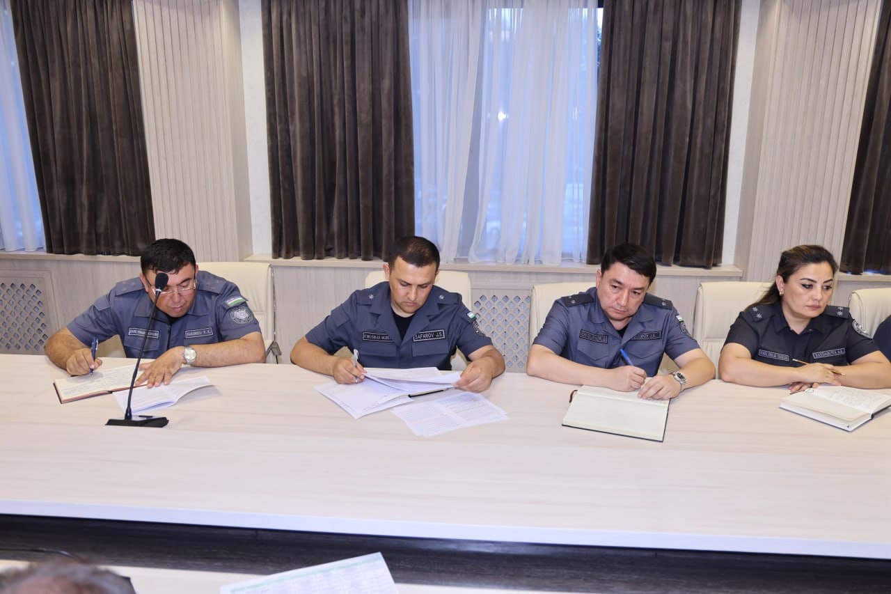 IIV Jamoat xavfsizligi departamenti Huquqbuzarliklar profilaktikasi xizmati tomonidan 2026-yilning birinchi yarim yilligi davomida amalga oshirilgan ishlar muhokama qilindi