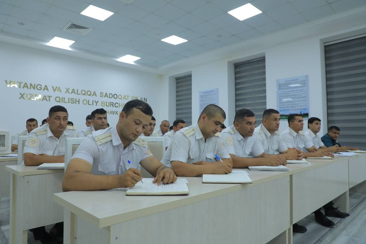 Buxoro viloyati IIB rahbariyati tomonidan Peshku tumanida tanqidiy yigʻilish oʻtkazildi