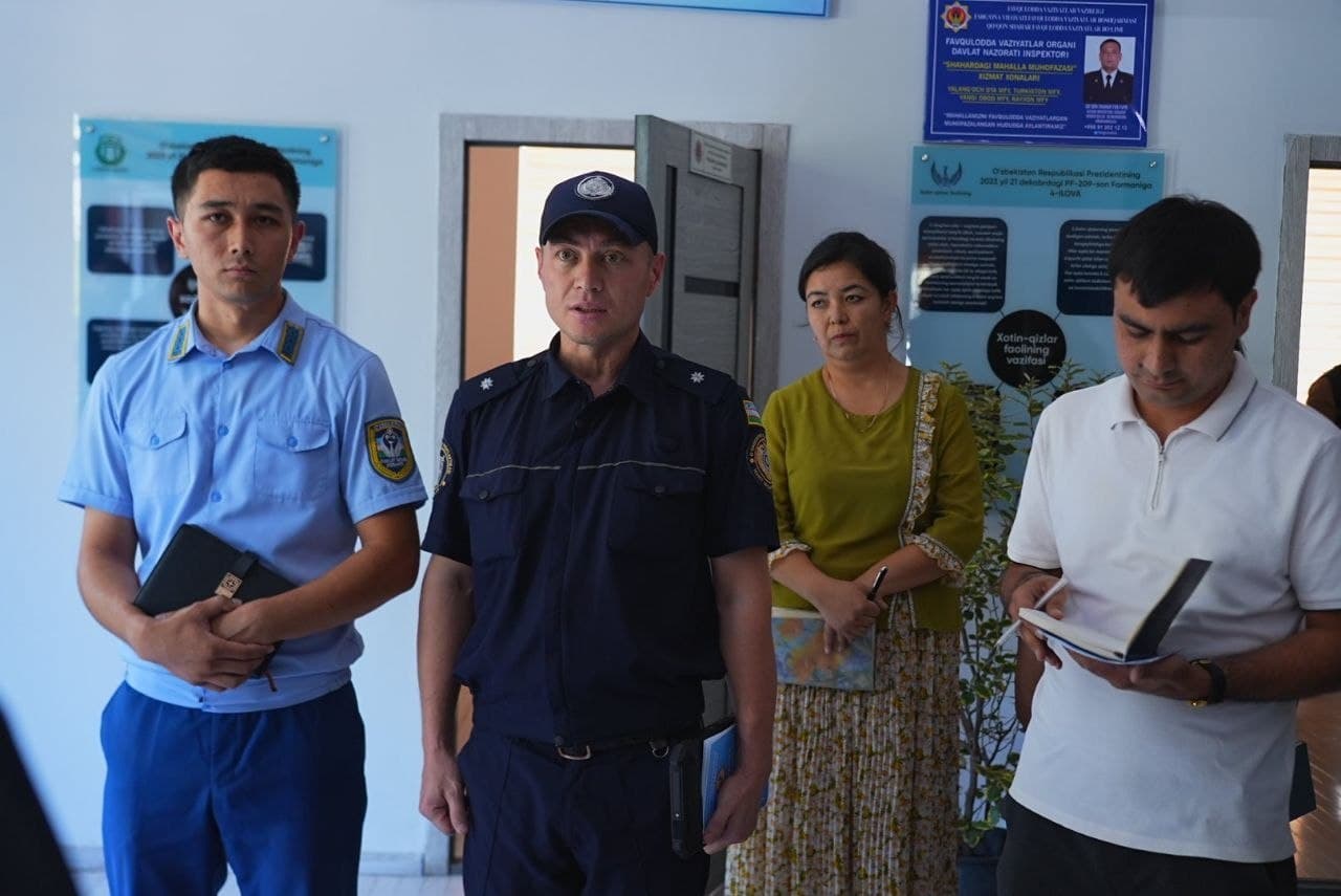 The Republican Interdepartmental Coordinating Headquarters in the Fergana region organizes a "Social Prevention Week"