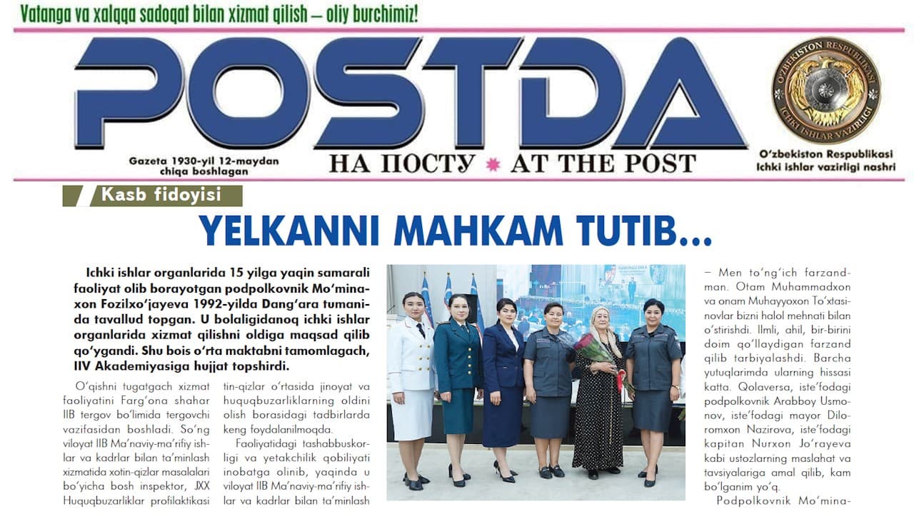 Kasb fidoyisi. Yelkanni mahkam tutib...