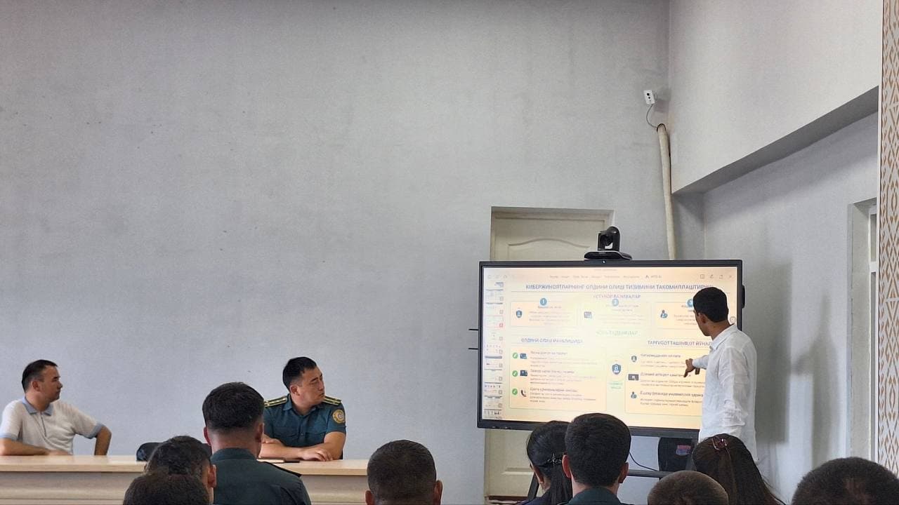 Seminar on combating cybercrime have started in the Republic of Karakalpakstan