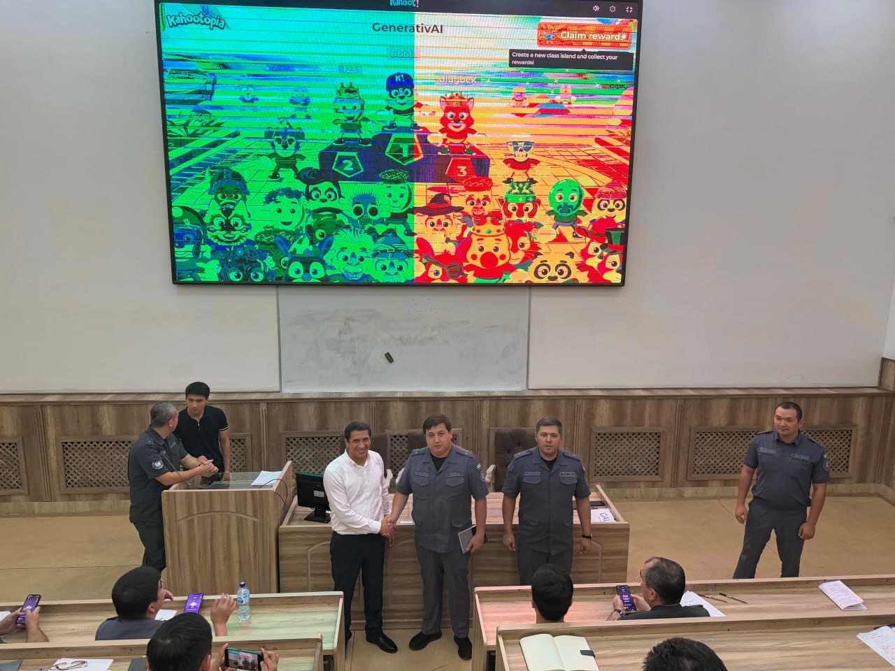 The Academy of the MIA hosted training seminars on artificial intelligence and digitization