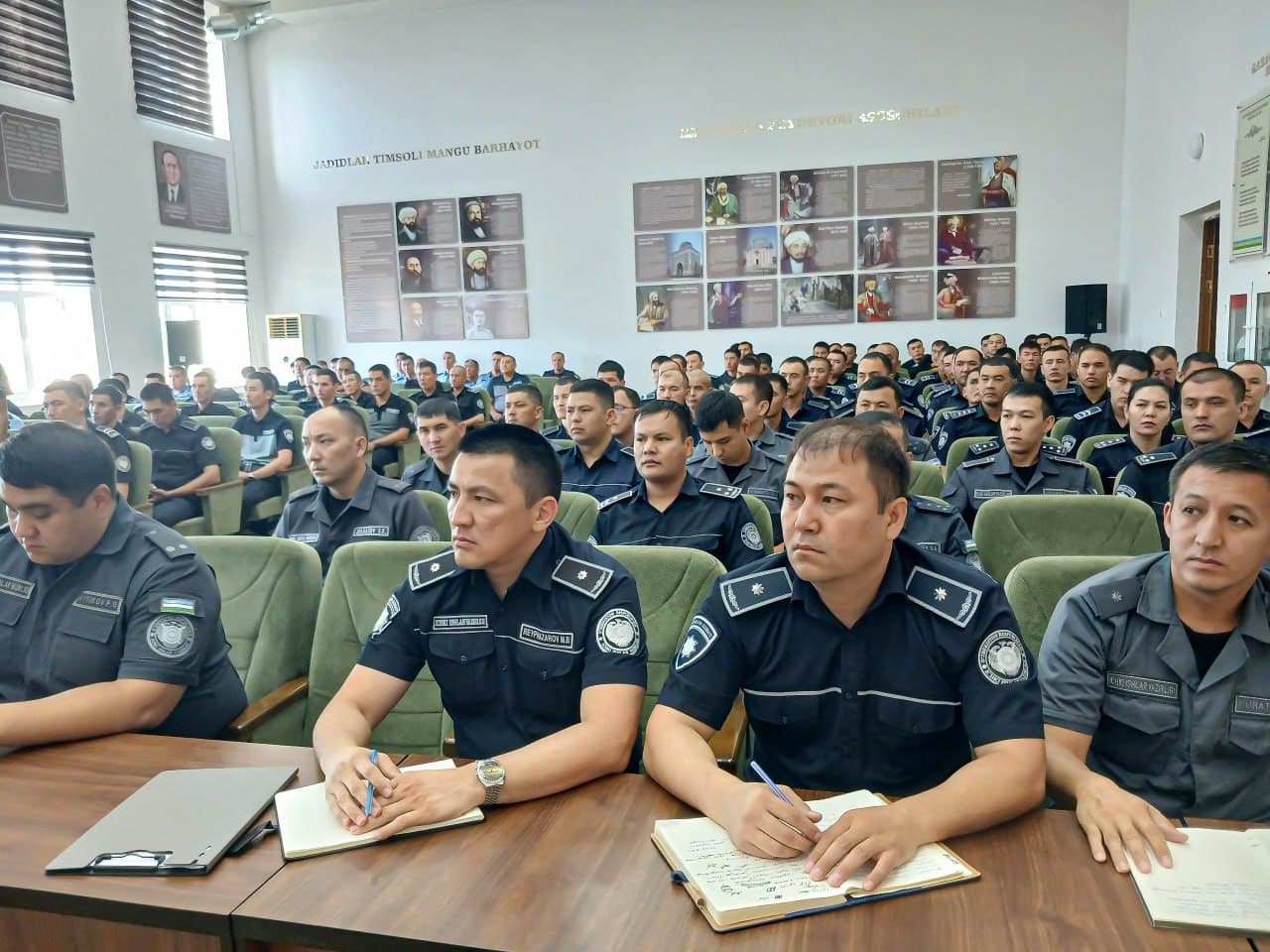 В Службе охраны МВД Республики Каракалпакстан проведено совещание по вопросам борьбы с киберпреступностью