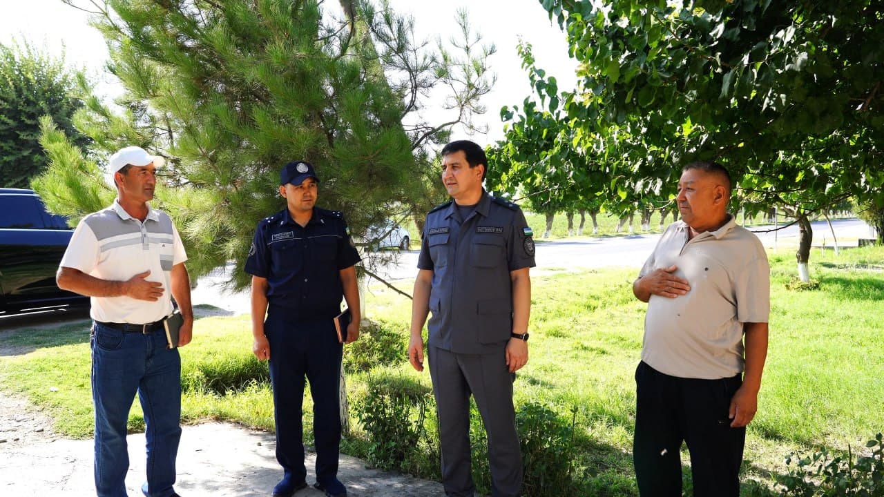 Samarqand viloyatida aholi murojaatlari oʻrganilib, ichki ishlar organlarining xizmat faoliyati va infratuzilma obyektlari koʻzdan kechirildi