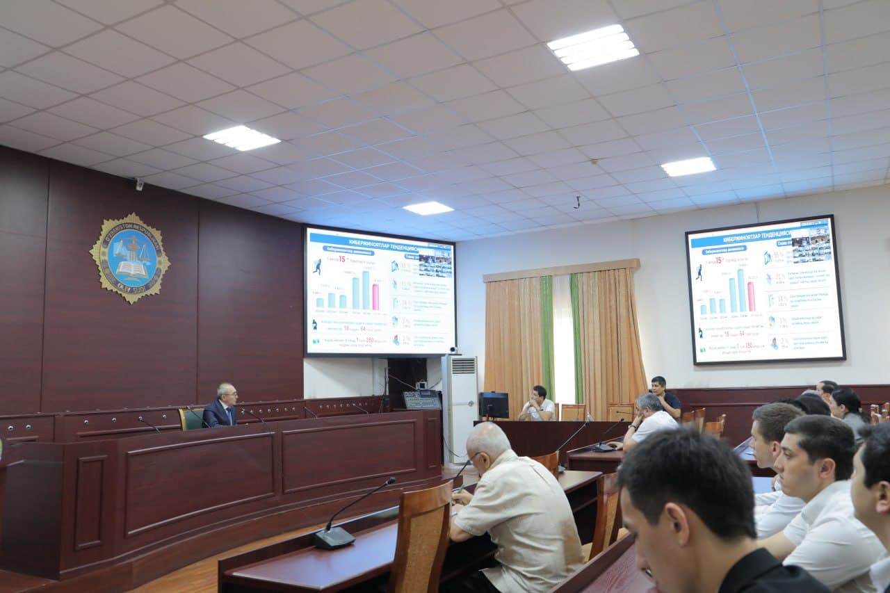 Sud tizimi xodimlari bilan kiberjinoyatlarni oldini olish borasida amaliy seminar oʻtkazildi