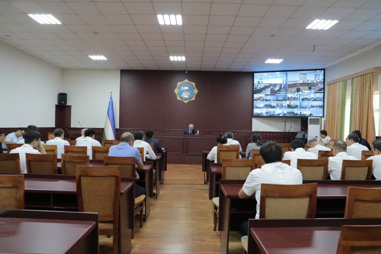 Sud tizimi xodimlari bilan kiberjinoyatlarni oldini olish borasida amaliy seminar oʻtkazildi
