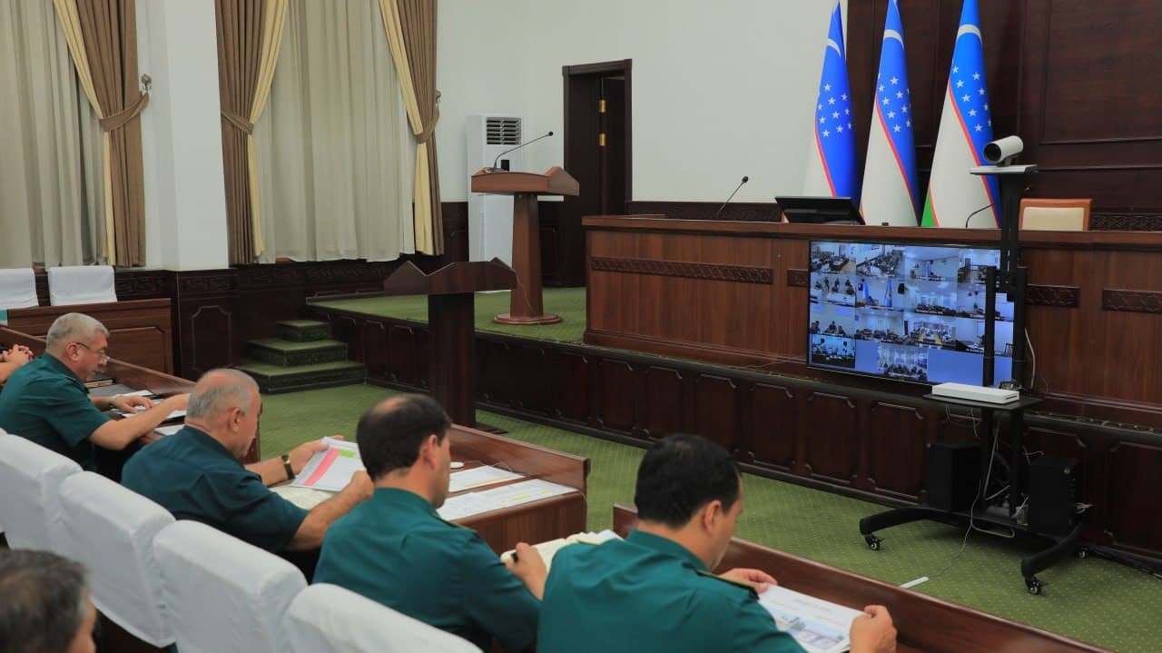 Jizzax viloyati IIBda jamoat xavfsizligini taʼminlash boʻyicha vazifalar belgilab olindi