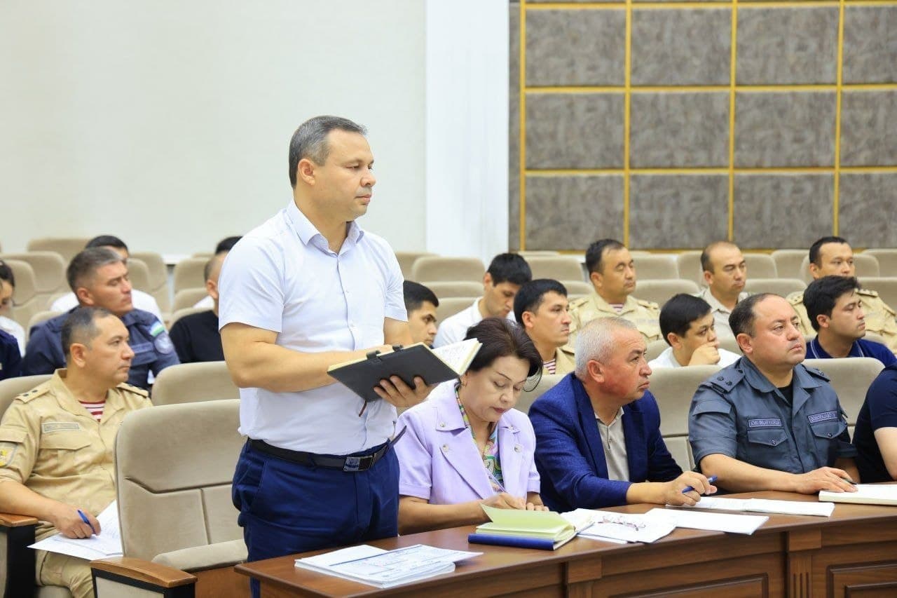 Namanganda Respublika idoralararo muvofiqlashtiruvchi shtabining sayyor yigʻilishi oʻtkazildi