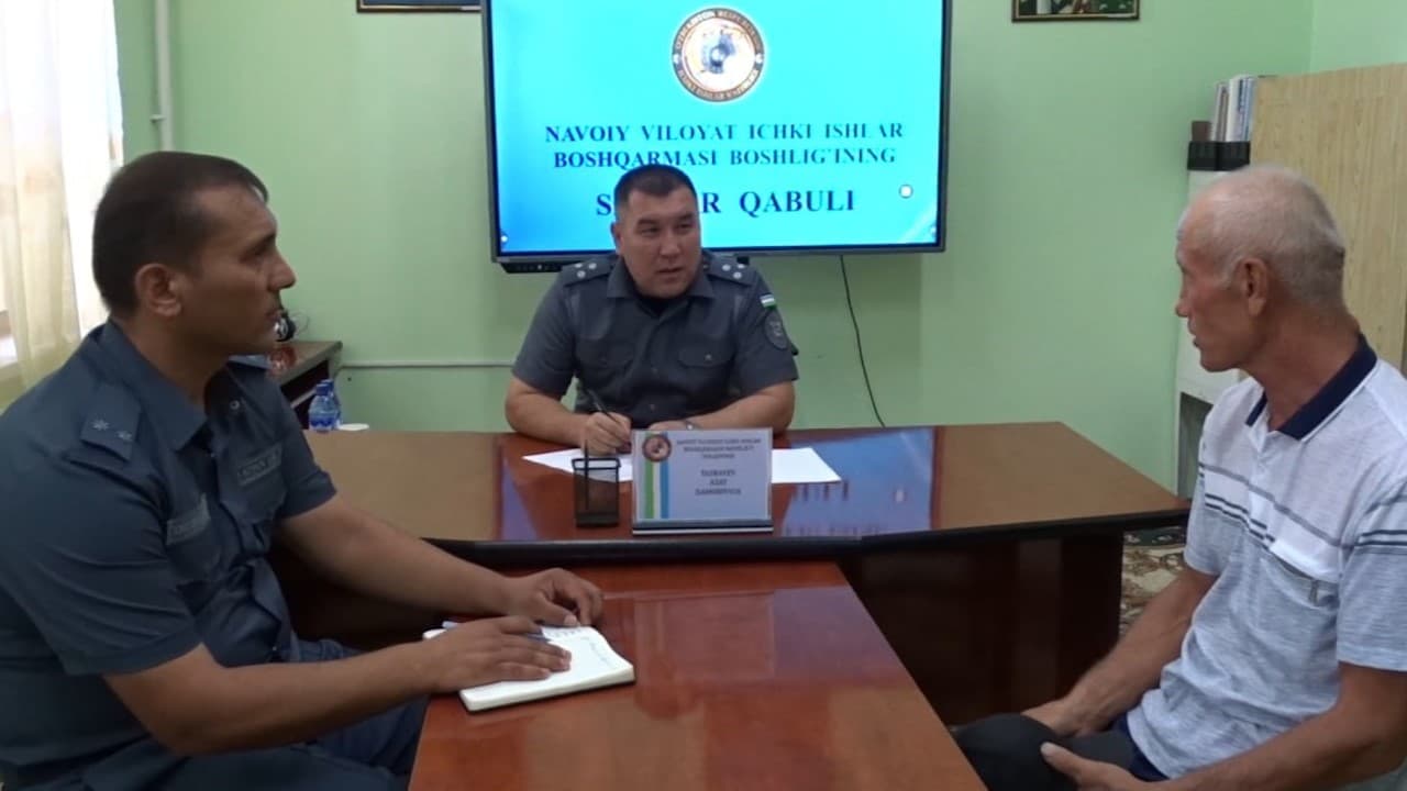 A mass mobile reception was organized to study the appeals of residents of remote Zarafshan city, Tomdi and Uchkuduk districts of Navoi region