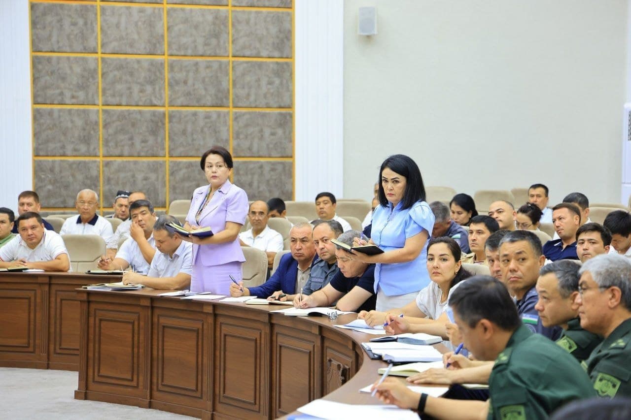 Namanganda Respublika idoralararo muvofiqlashtiruvchi shtabining sayyor yigʻilishi oʻtkazildi