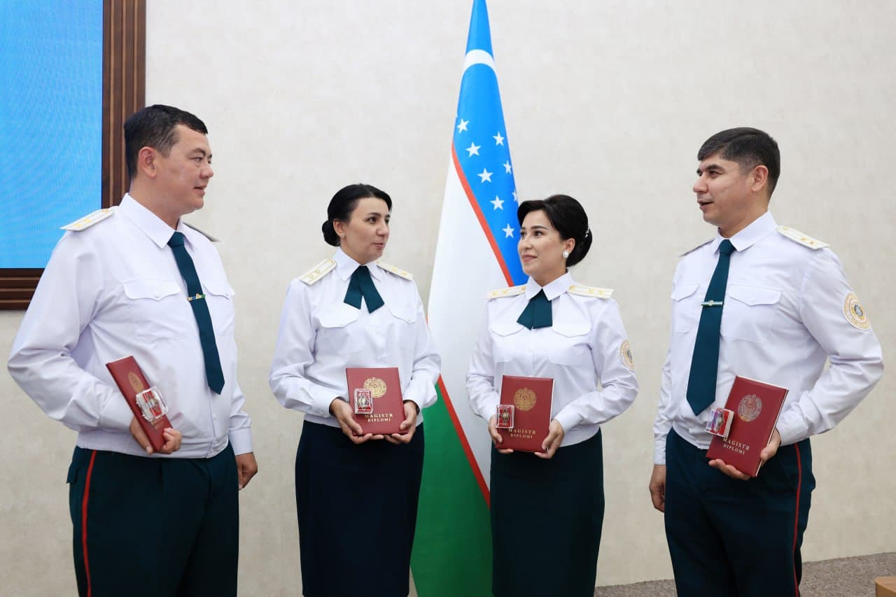 Руководители нового поколения, достойные высокого доверия, обладающие современными знаниями и высокой ответственностью, — надёжная опора системы органов внутренних дел Нового Узбекистана