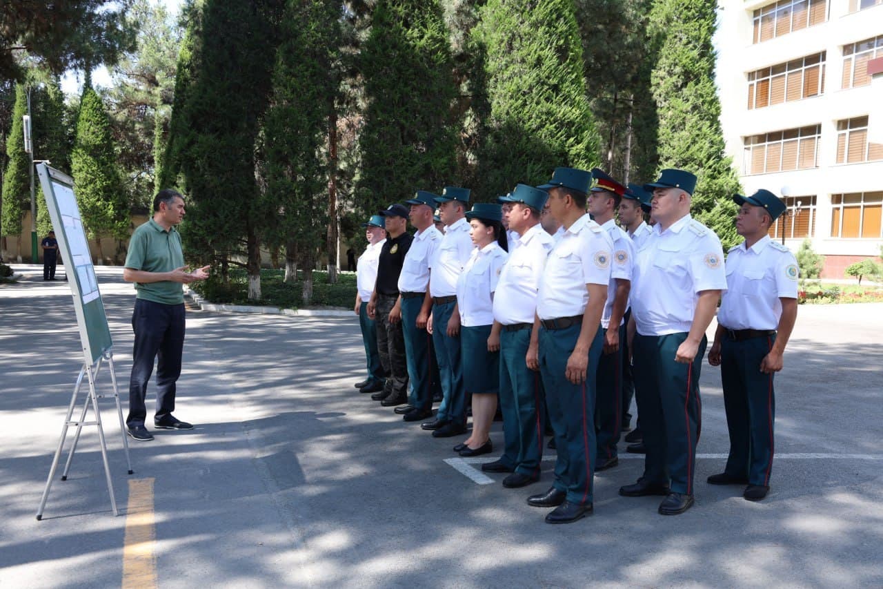 Ichki ishlar vazirligi akademiyasining masofaviy taʼlim shakliga kirish imtihonlari boʻlib oʻtmoqda