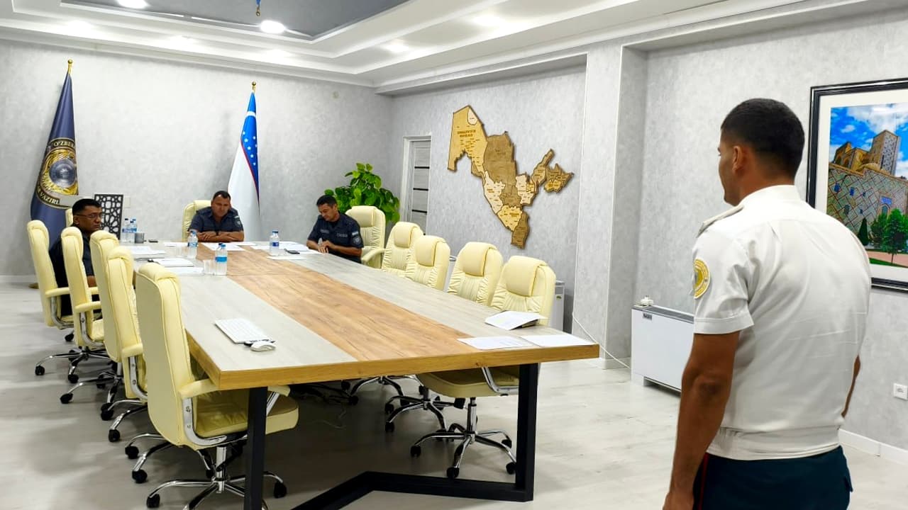 A regional qualifying stage of the "Best Prevention Inspector" competition was held in Navoi region
