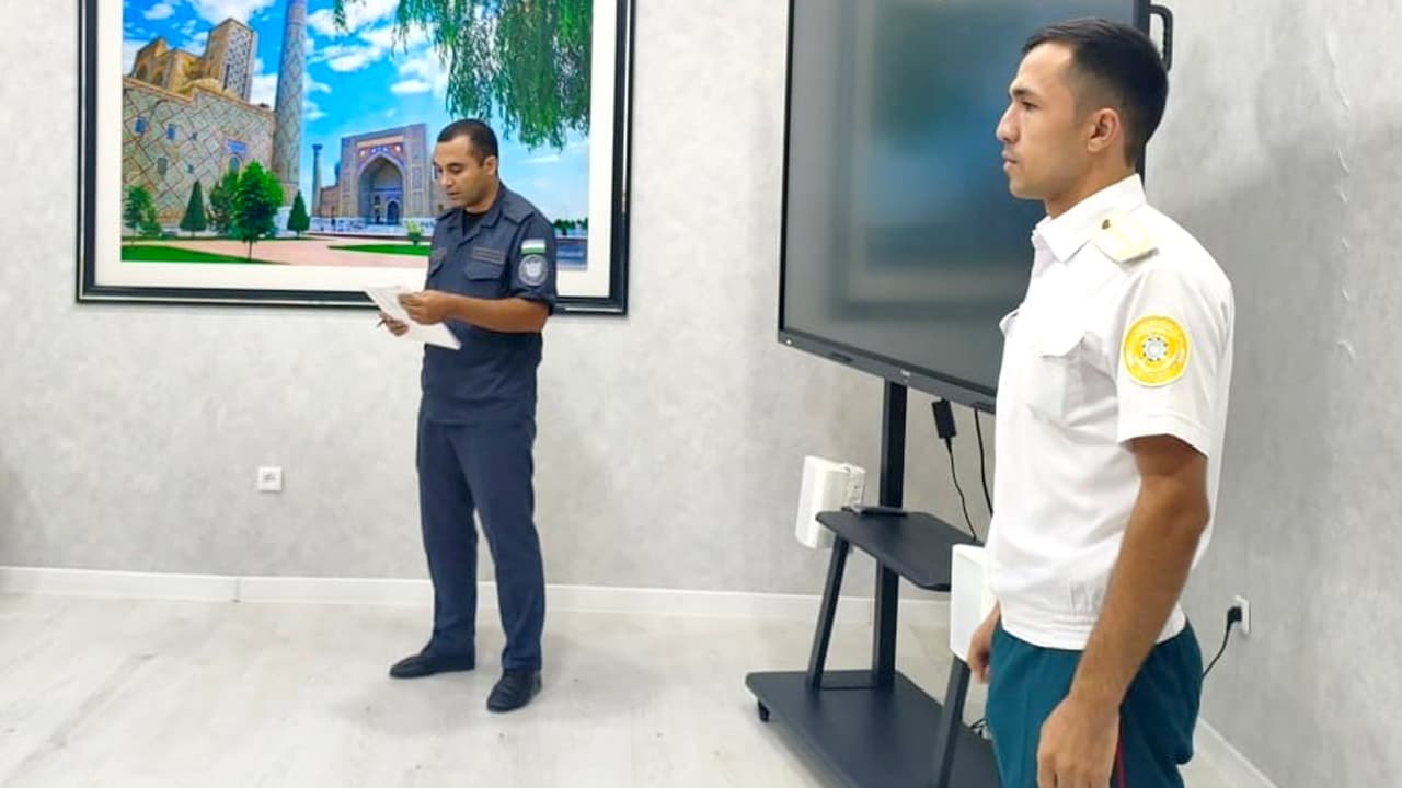 A regional qualifying stage of the "Best Prevention Inspector" competition was held in Navoi region