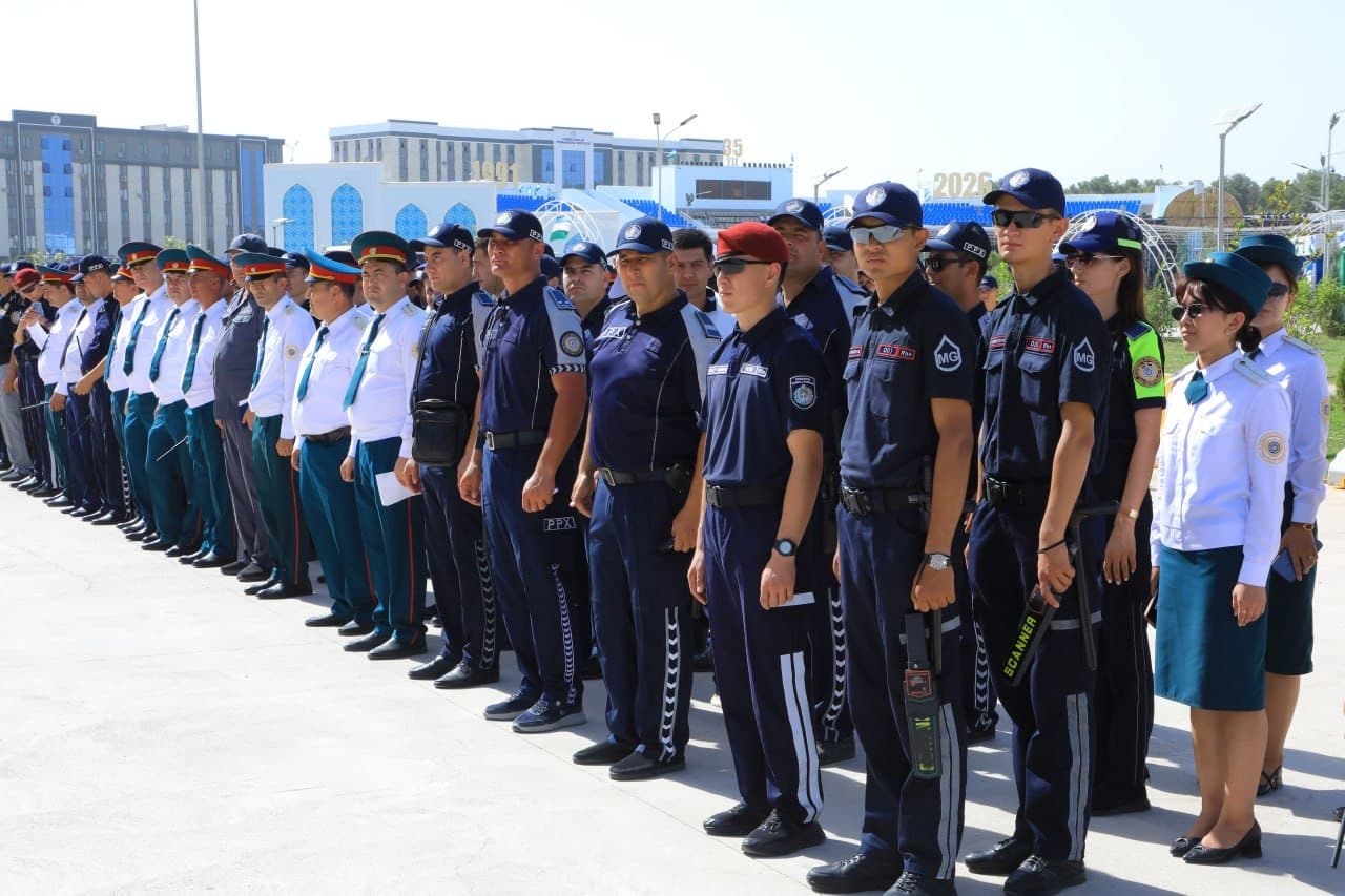Surxondaryo viloyatida Mustaqillik bayrami tadbirlari davomida jamoat xavfsizligi kuchaytirilgan tartibda taʼminlanmoqda