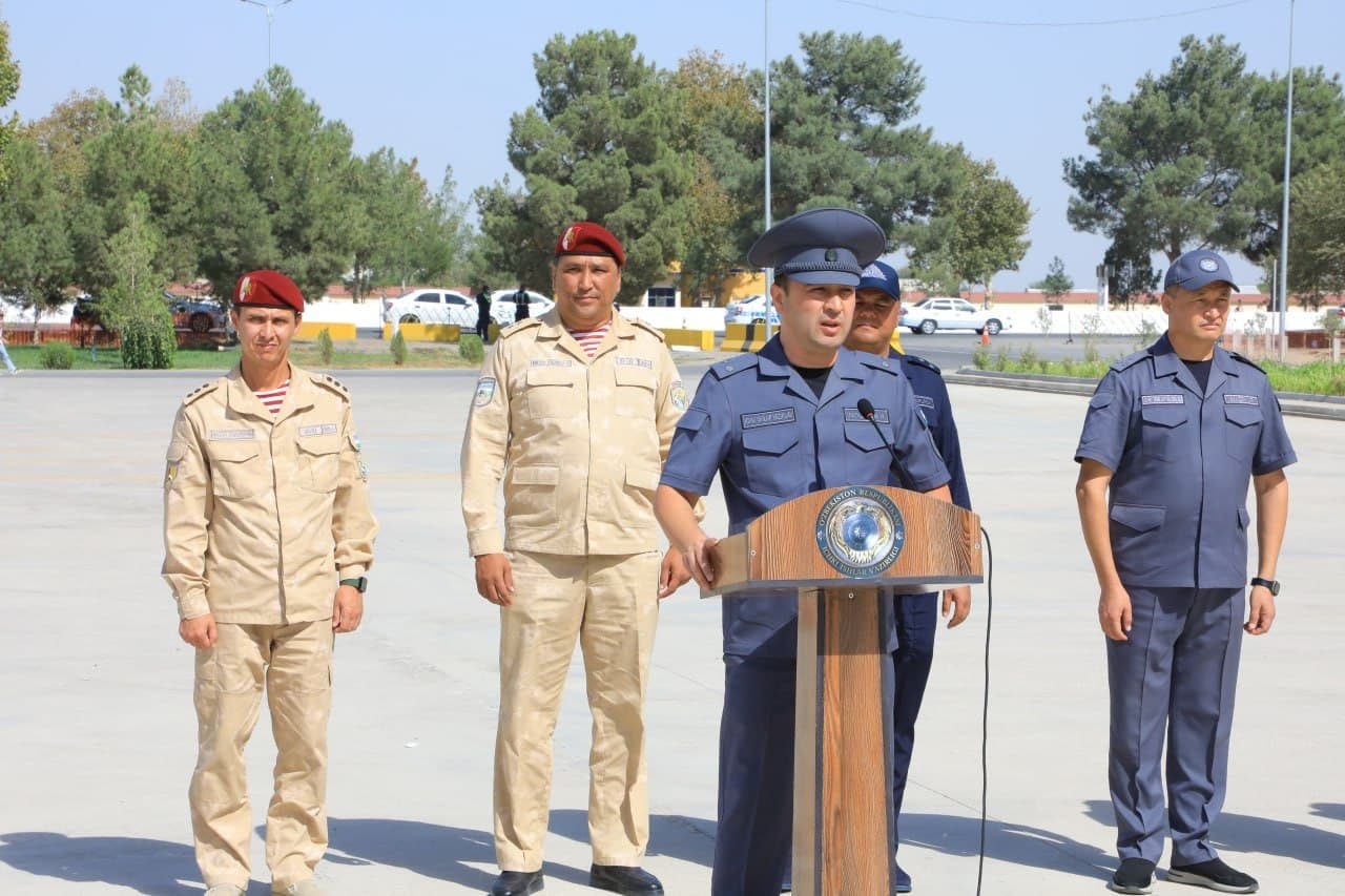 Surxondaryo viloyatida Mustaqillik bayrami tadbirlari davomida jamoat xavfsizligi kuchaytirilgan tartibda taʼminlanmoqda