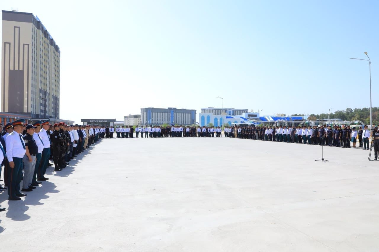 Surxondaryo viloyatida Mustaqillik bayrami tadbirlari davomida jamoat xavfsizligi kuchaytirilgan tartibda taʼminlanmoqda