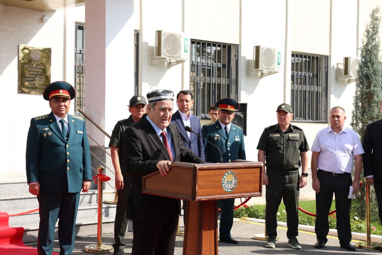 Xalq osoyishtaligi yoʻlidagi xizmat uchun — munosib sharoit: Piskent tumani IIB yangi binosi foydalanishga topshirildi