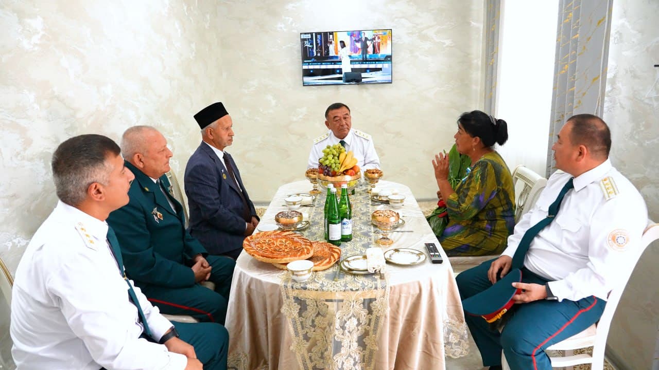 Qashqadaryo viloyatida ichki ishlar organlari xodimi va uning oilasi uchun munosib yashash sharoitlari yaratildi