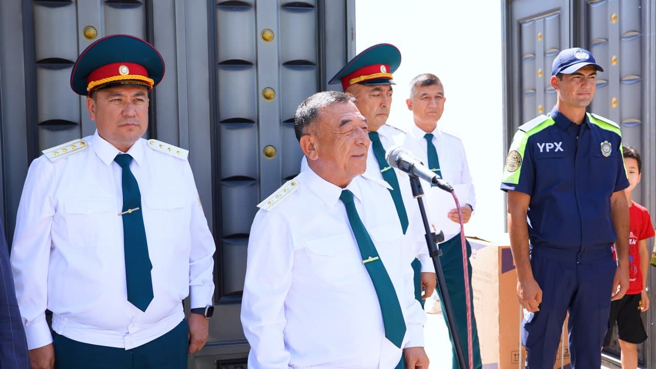 Qashqadaryo viloyatida ichki ishlar organlari xodimi va uning oilasi uchun munosib yashash sharoitlari yaratildi