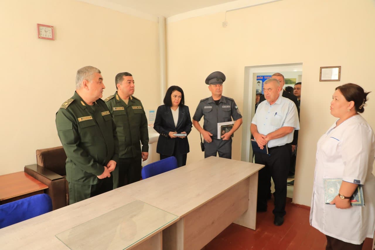 Членами Республиканского координационного штаба и рабочей группой изучена деятельность следственного изолятора в Республике Каракалпакстан