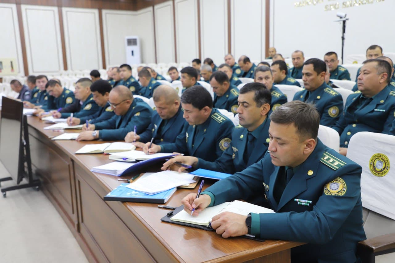 A clear picture of the results of the Head of State's tasks is seen in practice: The activities of the Internal Affairs Bodies and the effectiveness of the Security System were reviewed in Khorezm